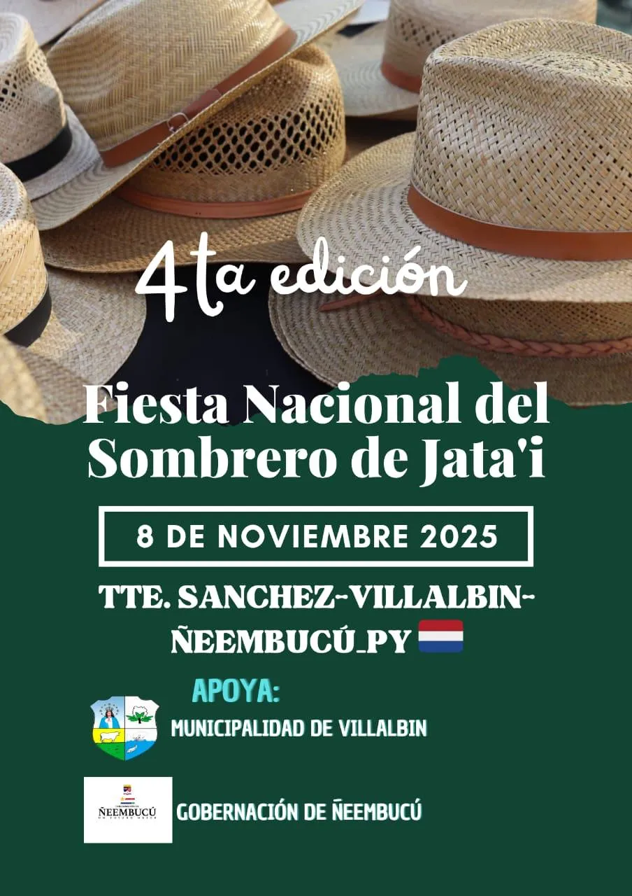 Fondo 4TA EDICION DE LA FIESTA NACIONAL DEL SOMBRERO DE JATA'I