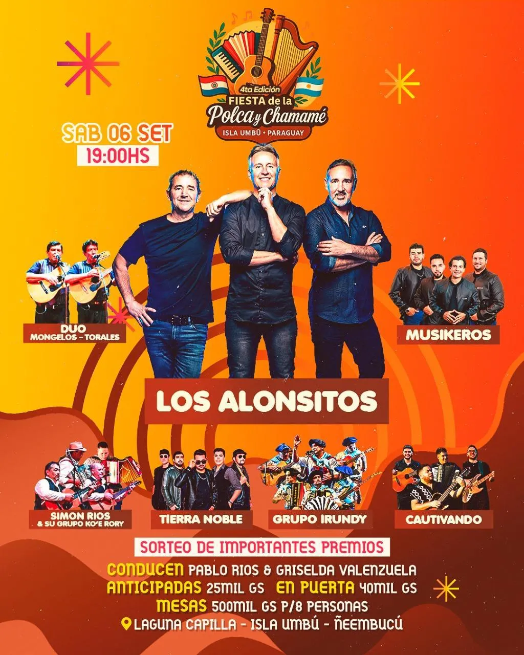 Portada FIESTA DE LA POLCA Y CHAMAME - 4TA EDICION