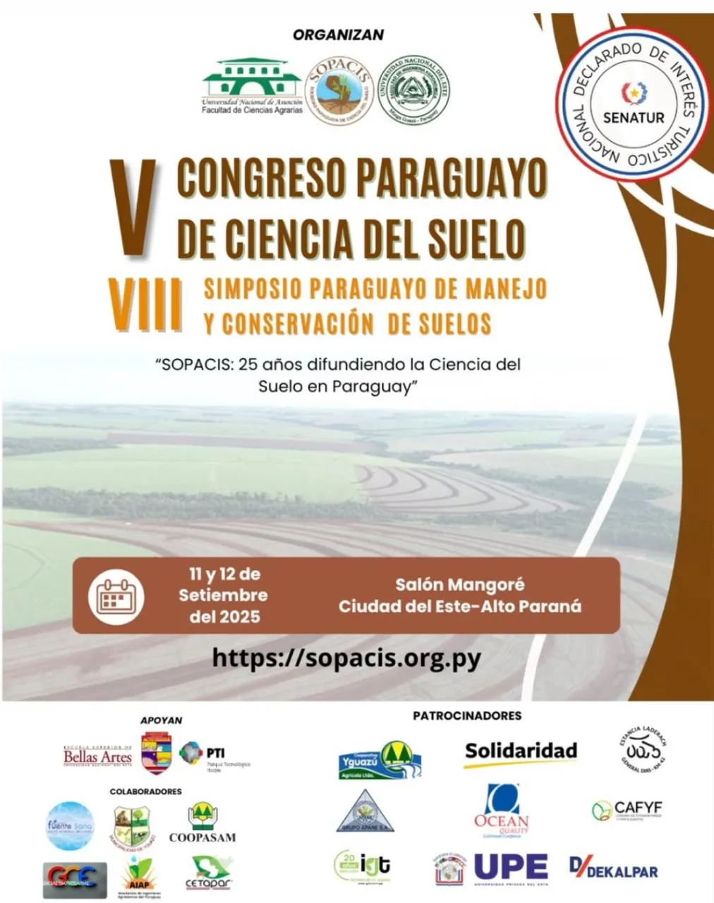 Fondo V CONGRESO PARAGUAYO DE CIENCIA DEL SUELO