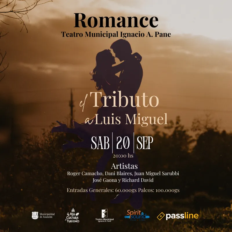 Fondo ROMANCE - TRIBUTO A LUIS MIGUEL