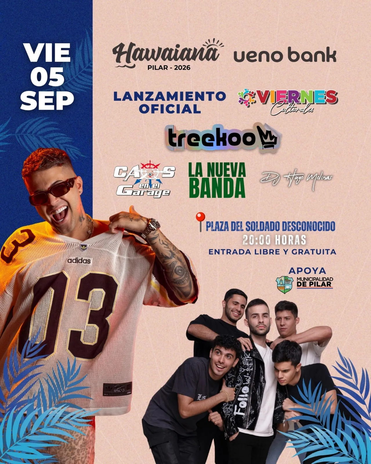 Portada LANZAMIENTO OFICIAL DE LA FIESTA HAWAIANA
