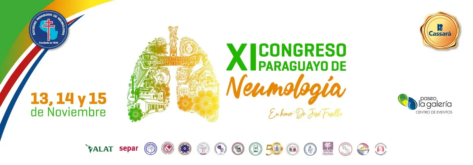 Fondo XI CONGRESO PARAGUAYO DE NEUMOLOGIA