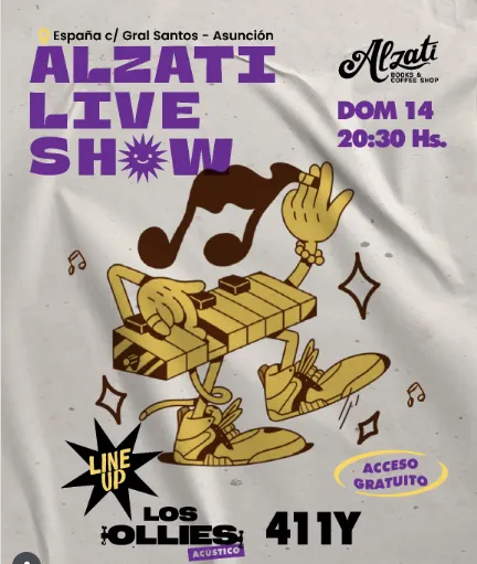 Portada ALZATI LIVE SHOW