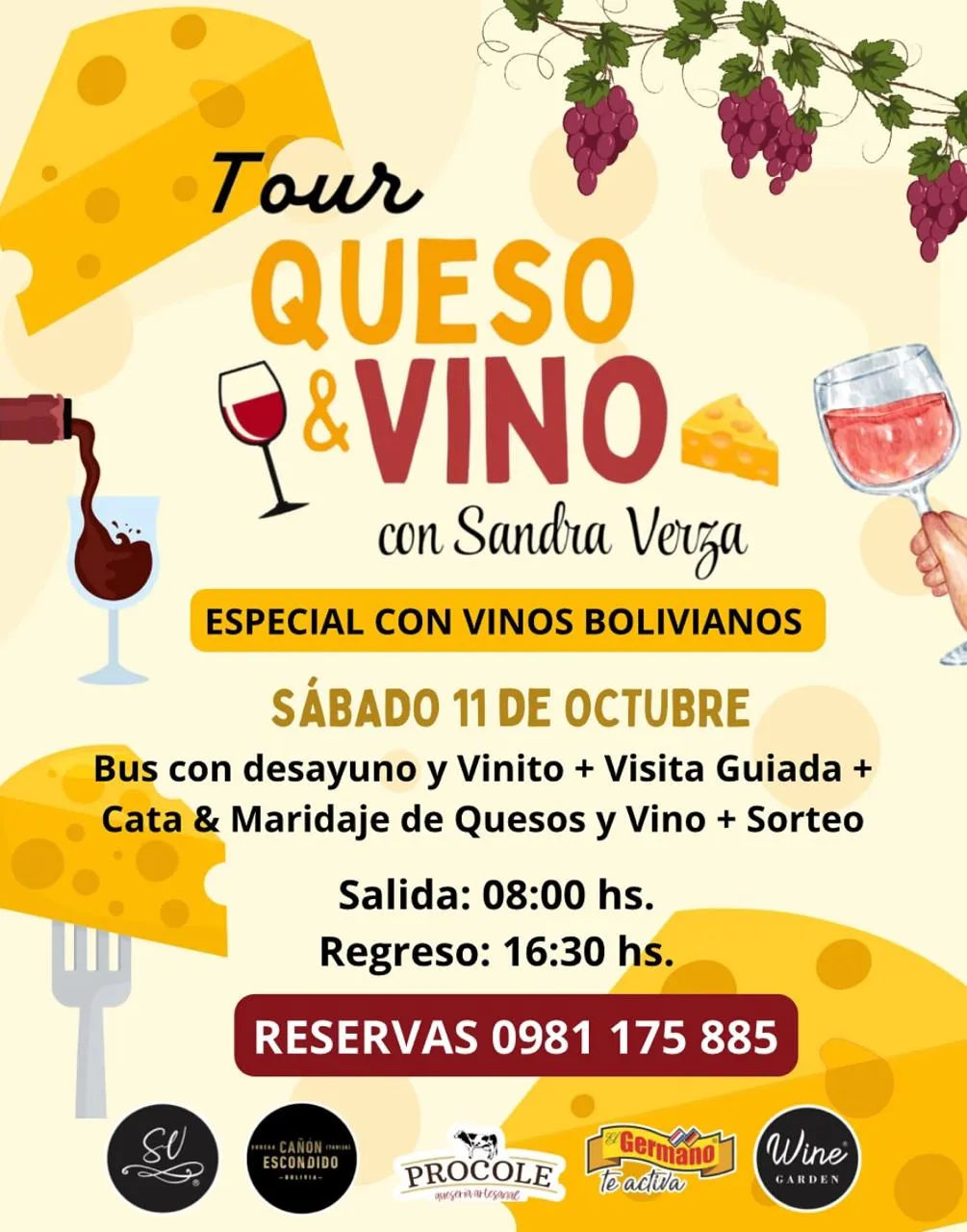 Fondo TOUR DEL QUESO & VINO