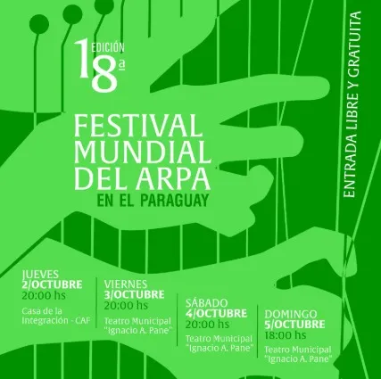 Fondo 18° FESTIVAL MUNDIAL DEL ARPA EN EL PARAGUAY - CAF