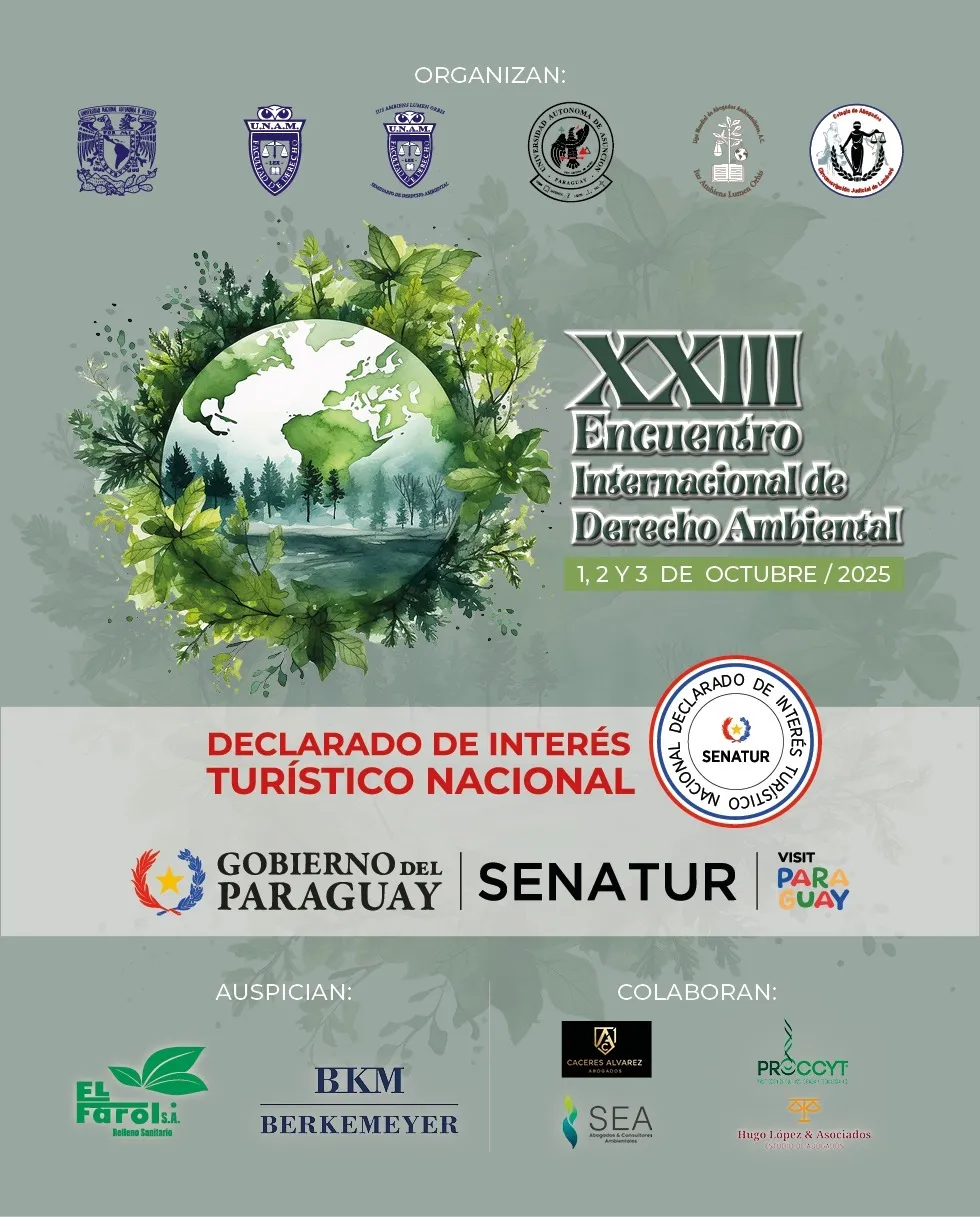 Portada XXIII ENCUENTRO INTERNACIONAL DE DERECHO AMBIENTAL