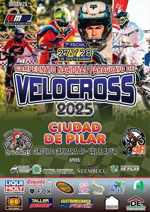 Portada CAMPEONATO PARAGUAYO DE VELOCROSS