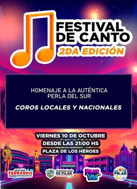 Portada 2DA EDICIÓN DEL FESTIVAL DE CANTO