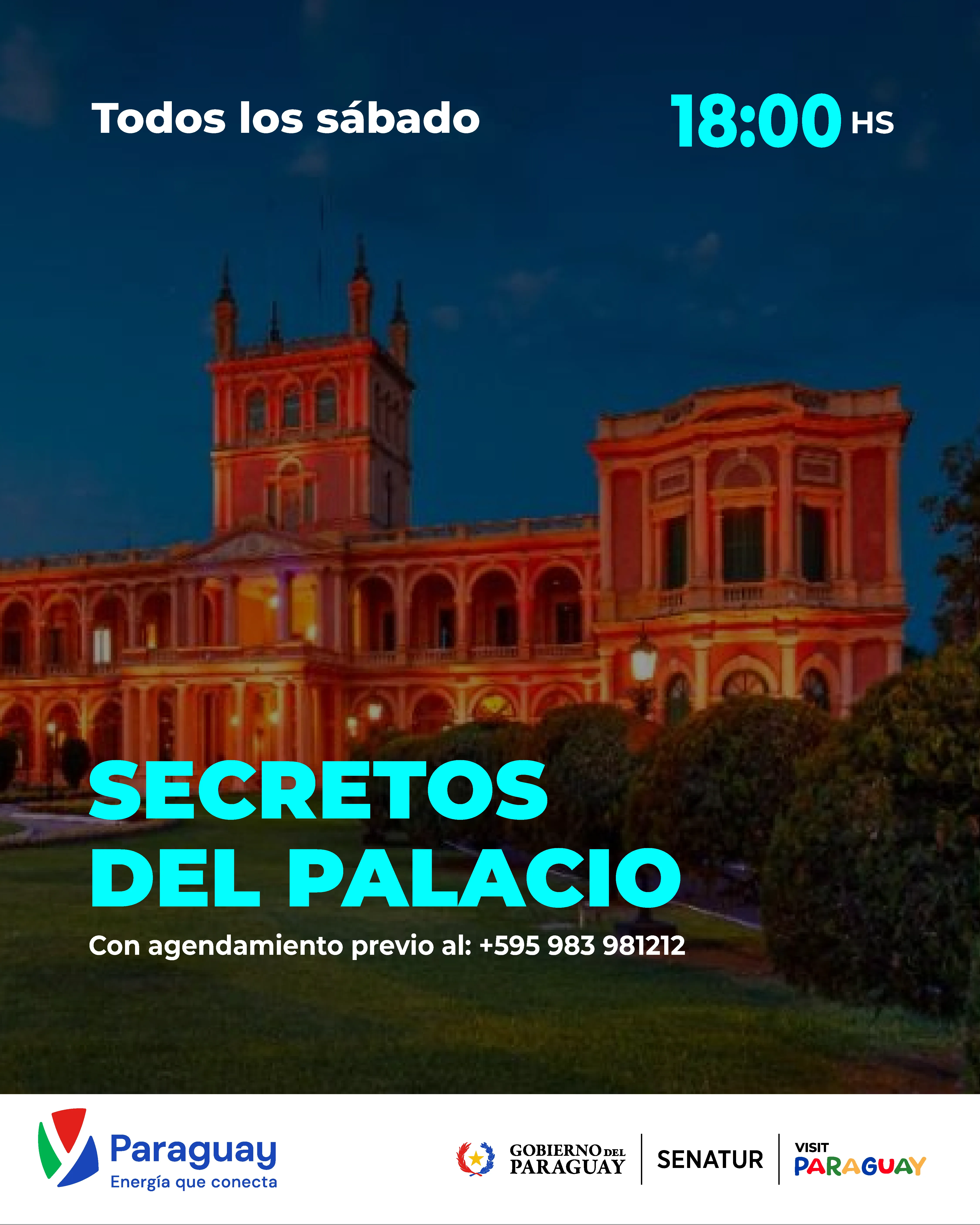 Fondo SECRETOS DEL PALACIO - SÁBADO