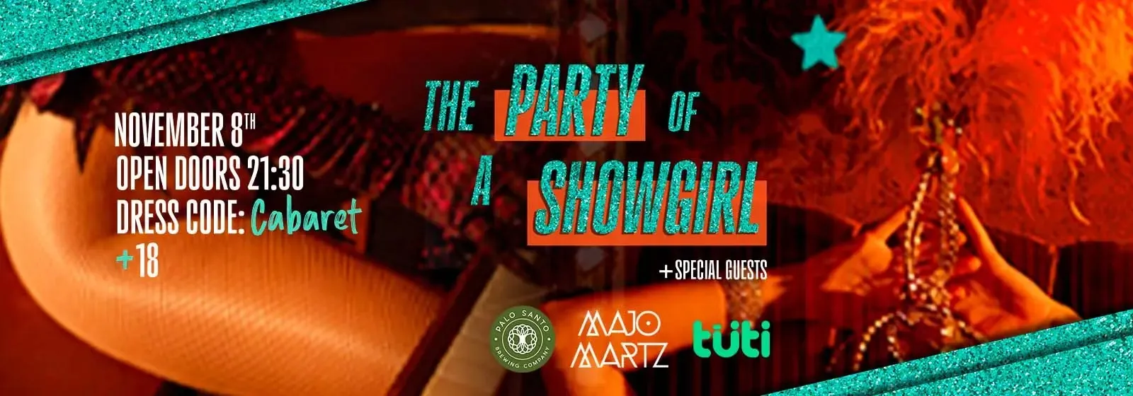 Fondo THE PARTY OF A SHOWGIRL