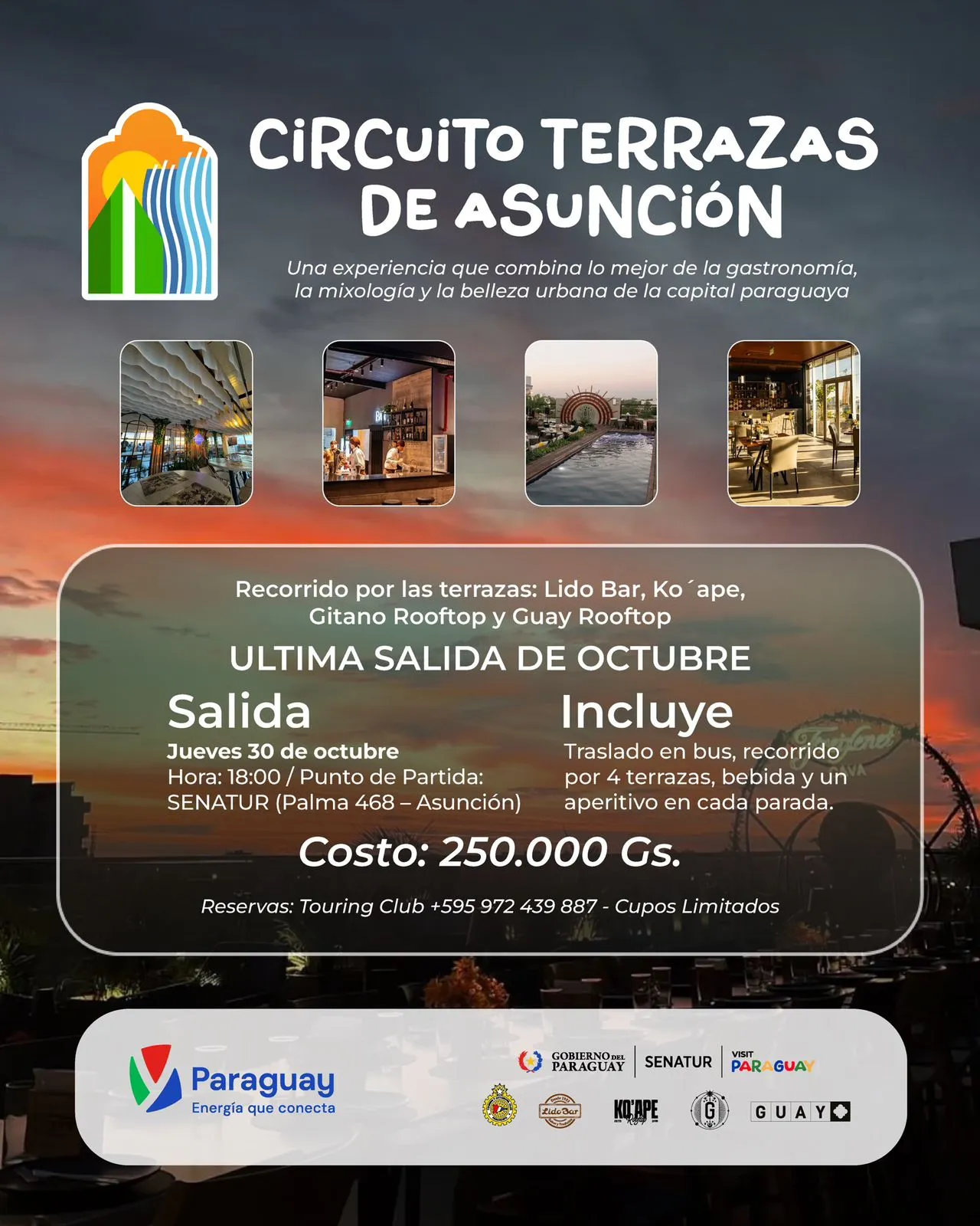 Fondo TOUR POR LAS TERRAZAS DE ASUNCIÓN