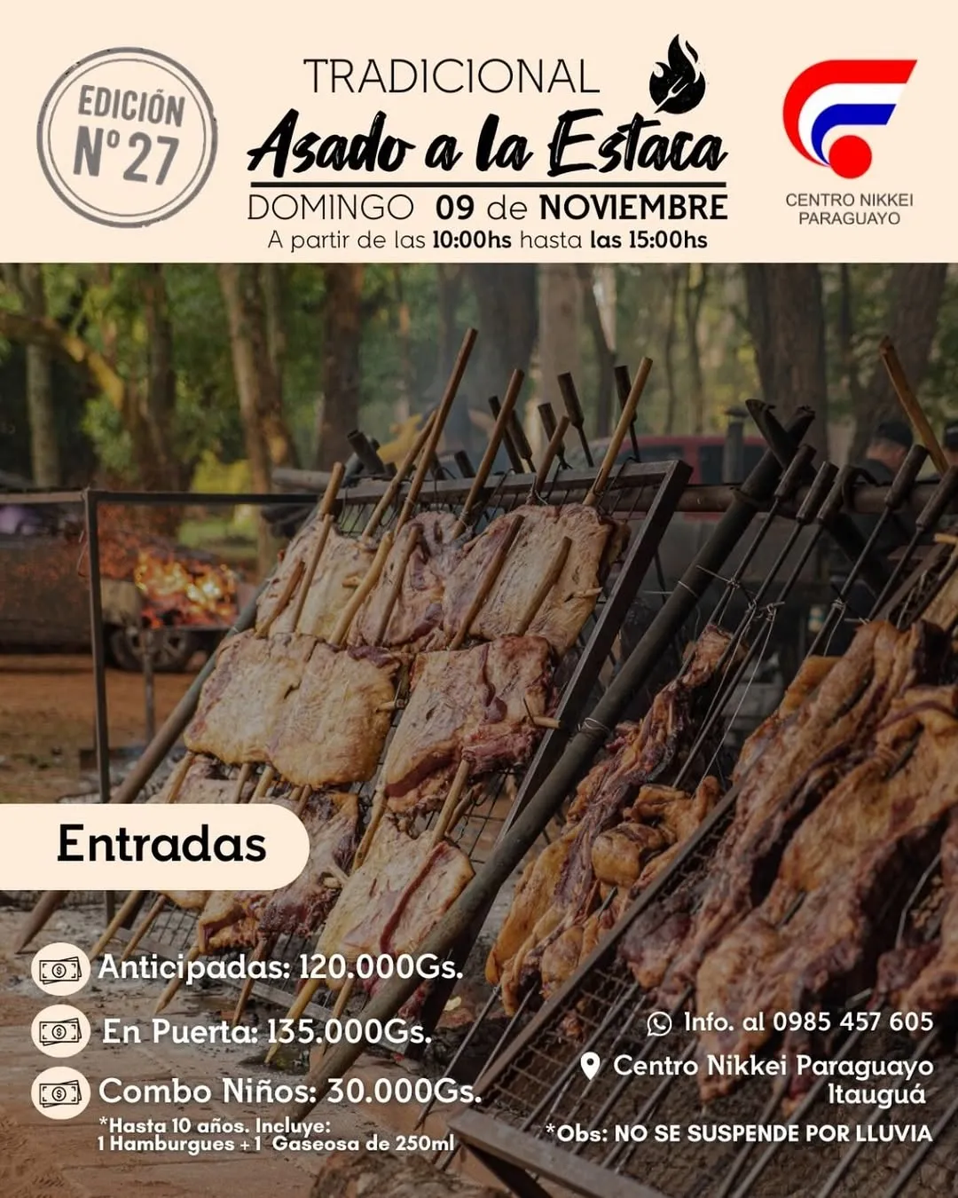 Fondo ASADO A LA ESTACA - EDICIÓN Nº 27