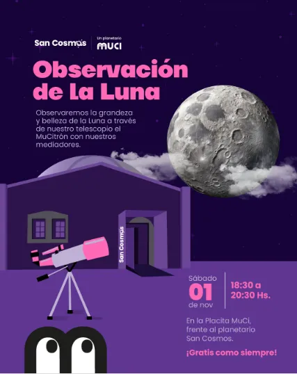 Portada OBSERVACION DE LA LUNA