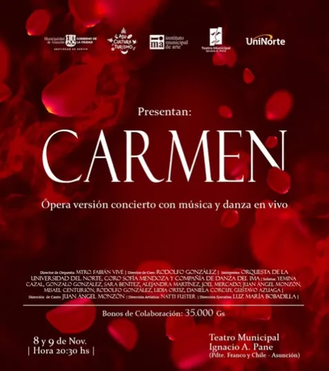 Portada CARMEN EN EL TEATRO MUNICIPAL