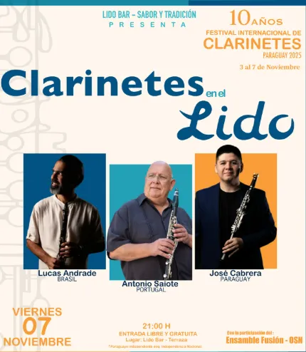 Fondo CLARINETES EN EL LIDO