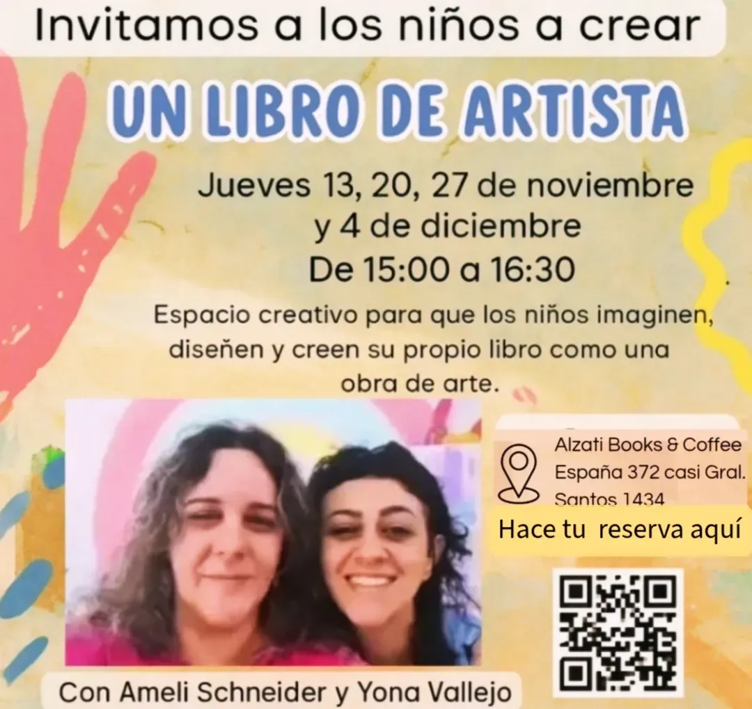Portada LIBRO DE ARTISTA PARA NIÑOS