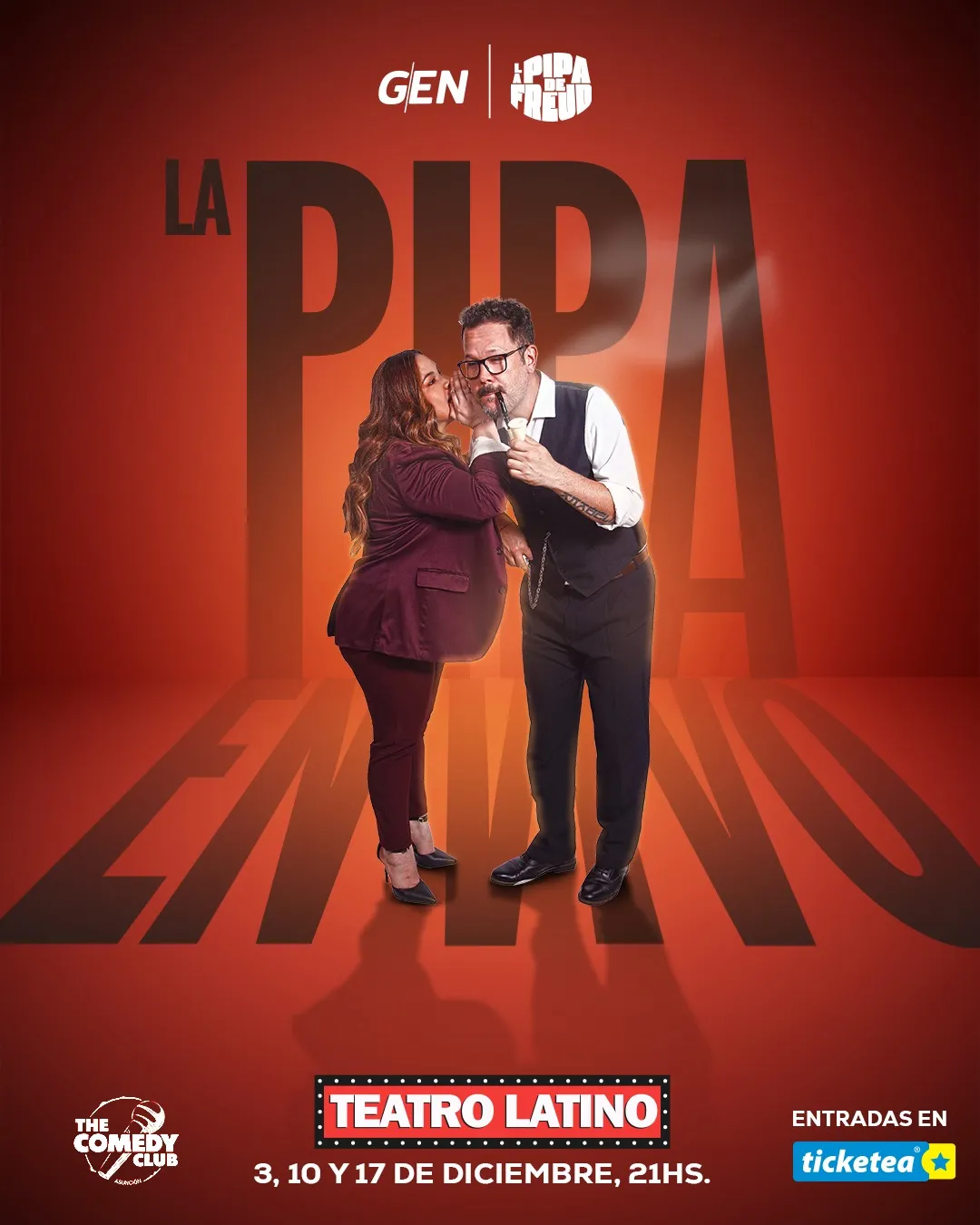 Fondo LA PIPA DE FREUD - EN VIVO