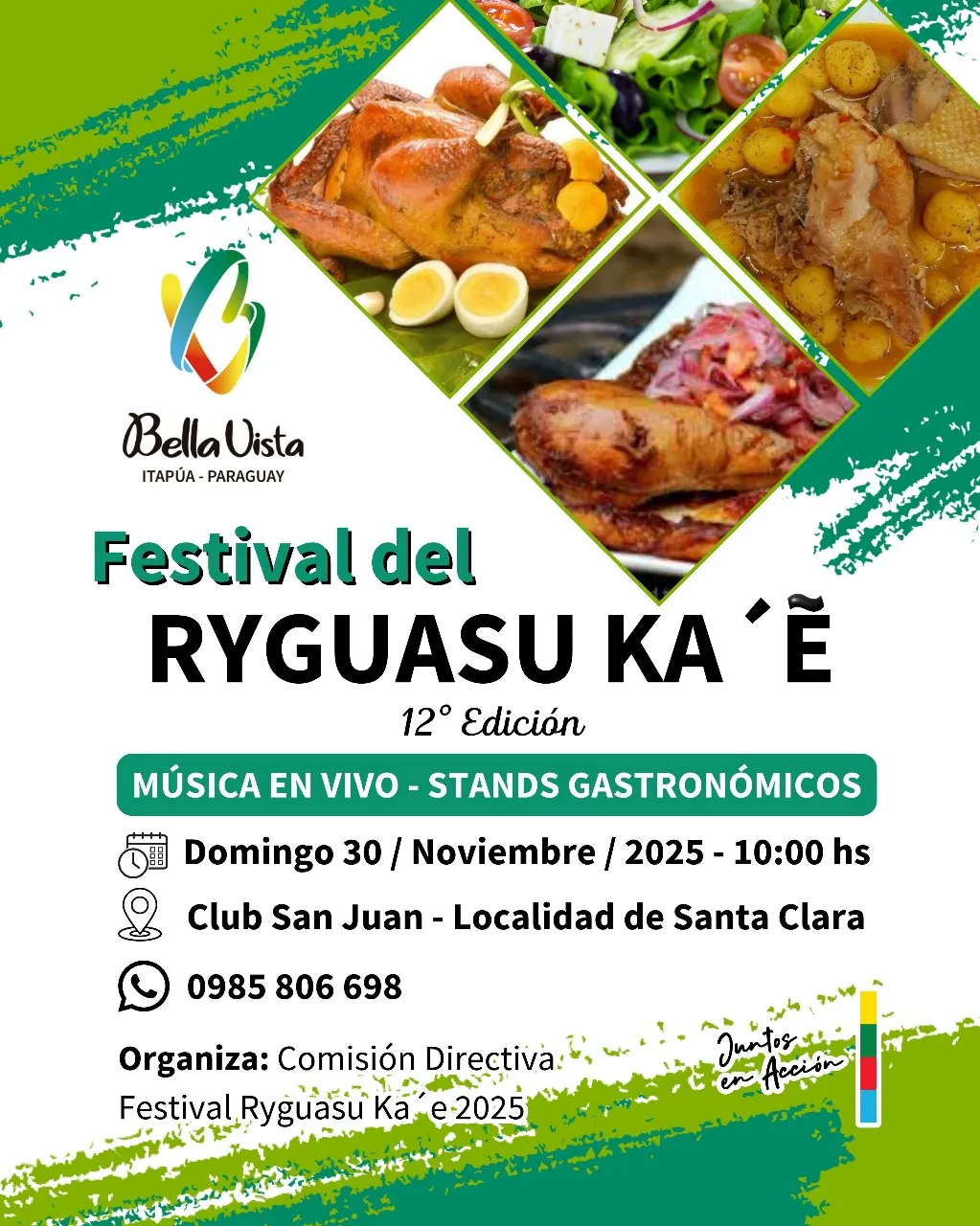 Portada FESTIVAL DEL RYGUASU KA'E - 12ºEDICION