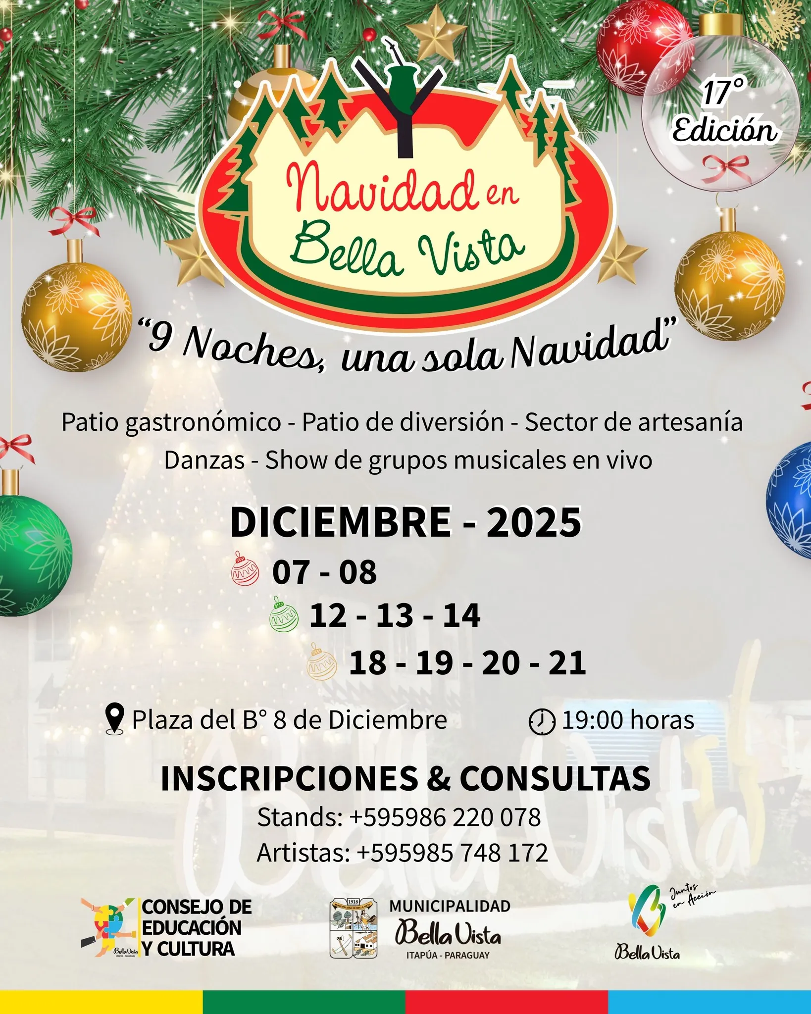 Fondo NAVIDAD EN BELLA VISTA - EDICION 17º