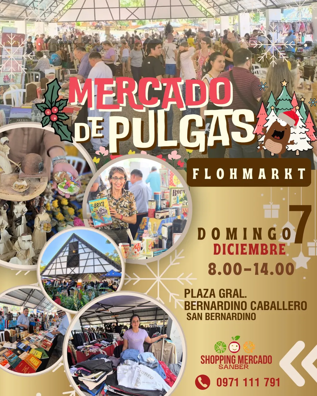 Fondo MERCADO DE PULGAS - FLOHMARK