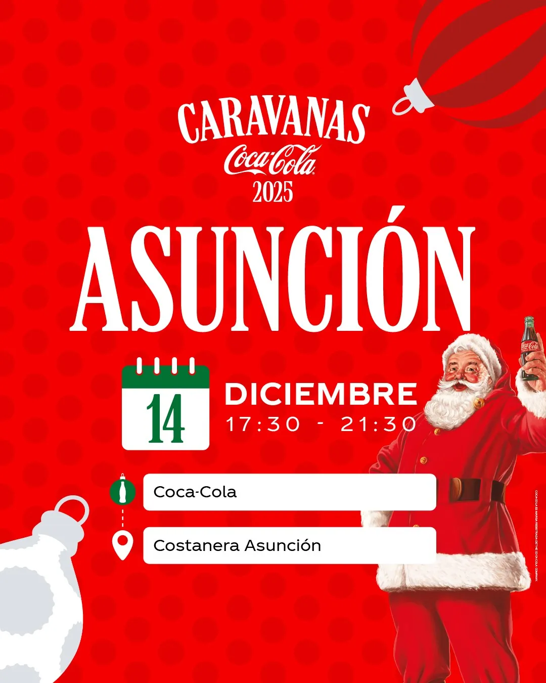 Portada CARAVANA COCACOLA 2025 - ASUNCIÓN