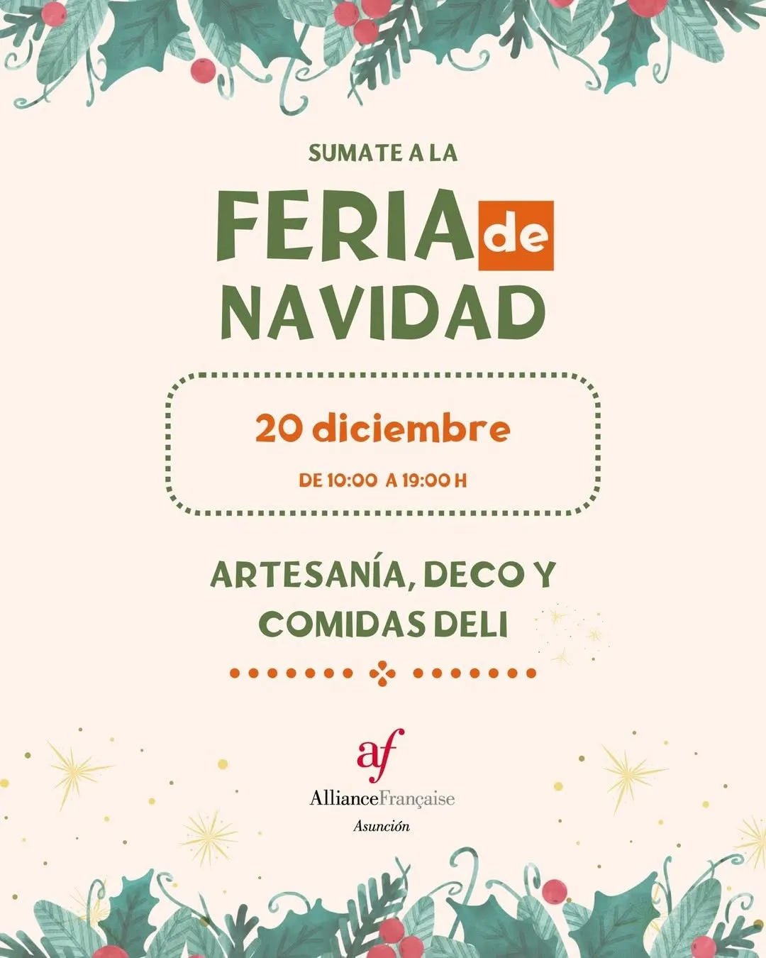 Portada FERIA DE NAVIDAD AL ESTILO MARCHÉ DE NOëL