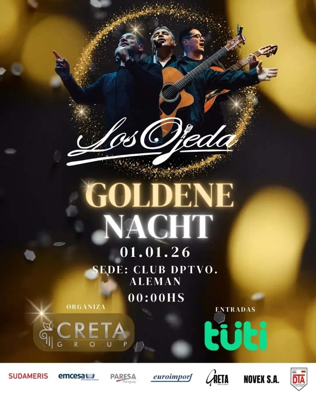 Background GOLDENE NACHT - FIN DE AÑO CLUB ALEMÁN