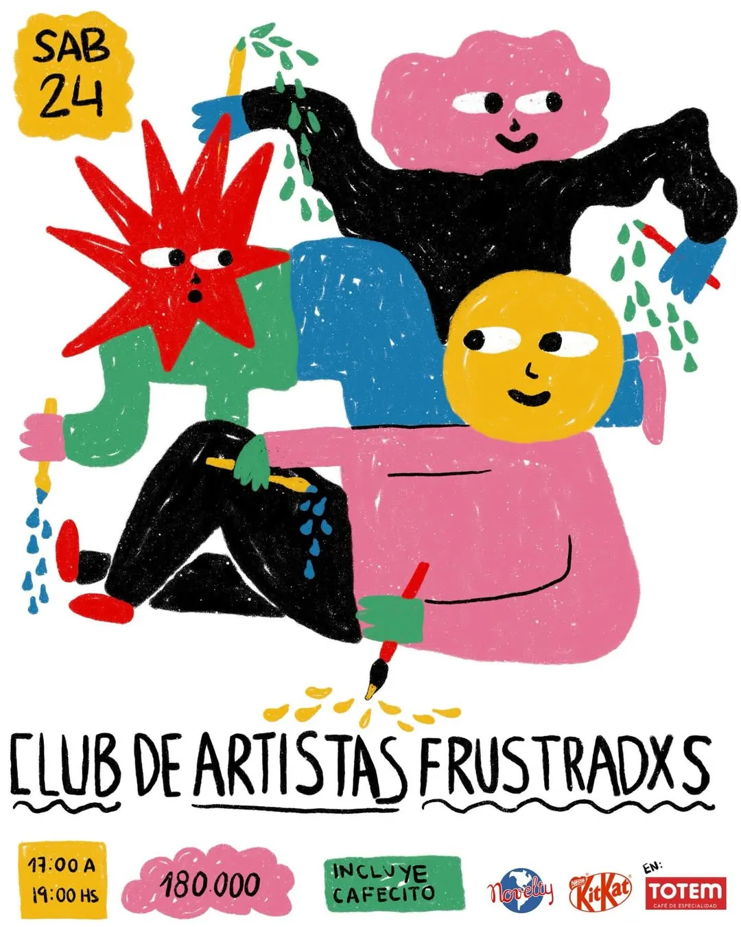 Portada CLUB DE ARTISTAS FRUSTRADXS