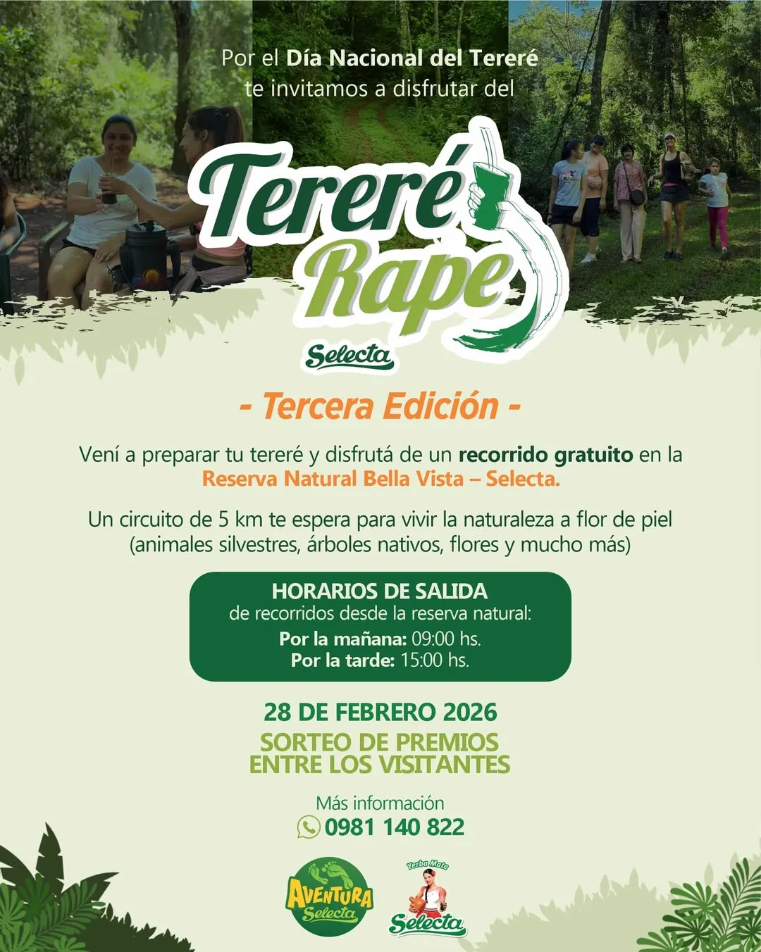 Portada TERERÉ RAPÉ - TERCERA EDICIÓN