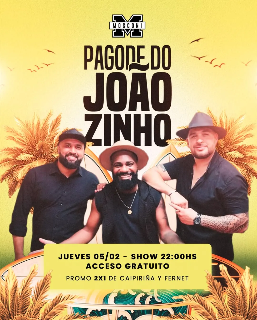 Fondo NOCHE BRASILERA EN MOSCONI