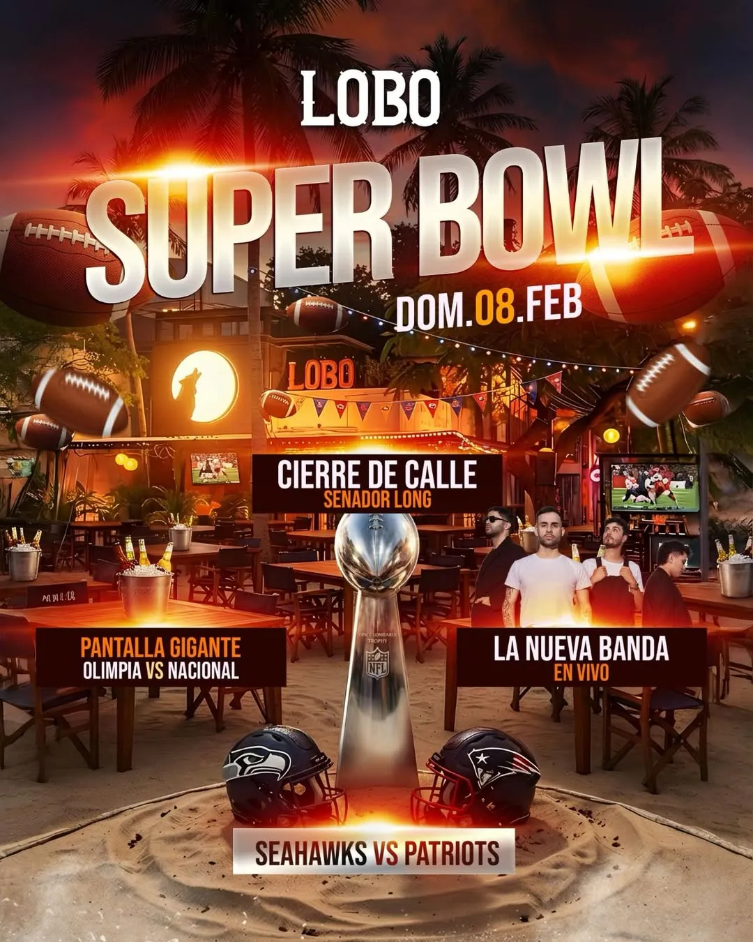 Fondo SUPER BOWL - LOBO