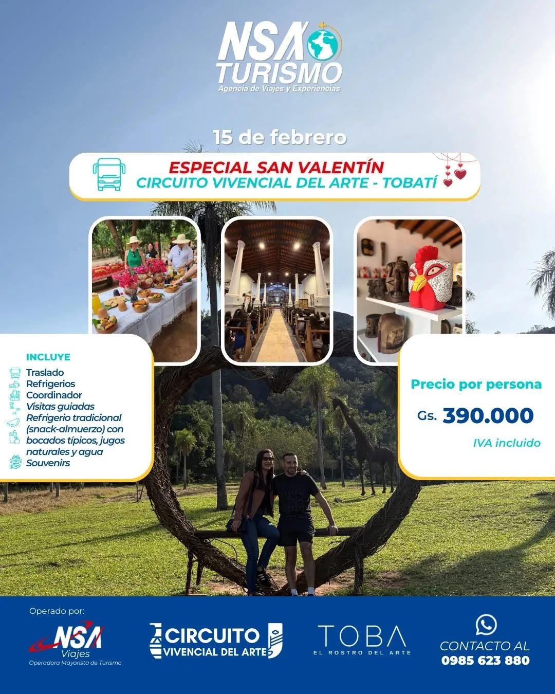 Fondo ESPECIAL SAN VALENTIN - NSA TURISMO