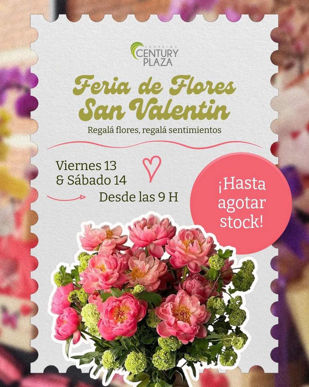 Fondo FERIA DE FLORES - SAN VALENTIN
