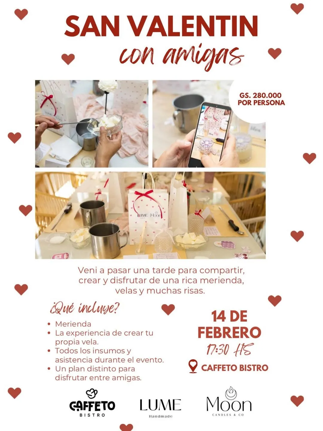 Fondo SAN VALENTIN CON AMIGAS