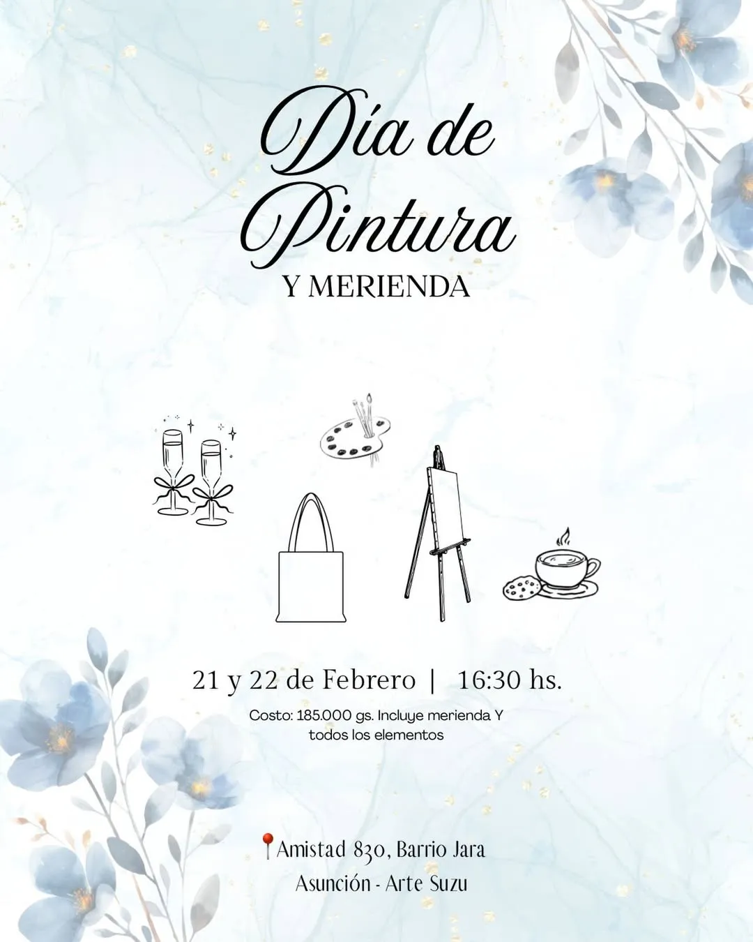 Fondo DIA DE PINTURA Y MERIENDA