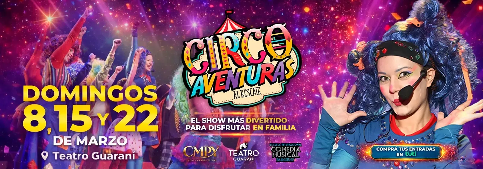Fondo CIRCO AVENTURAS AL RESCATE
