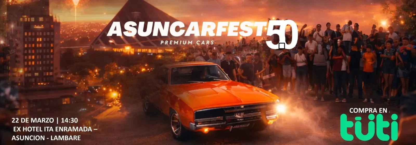 Fondo ASUNCARFEST - Sunset Edition