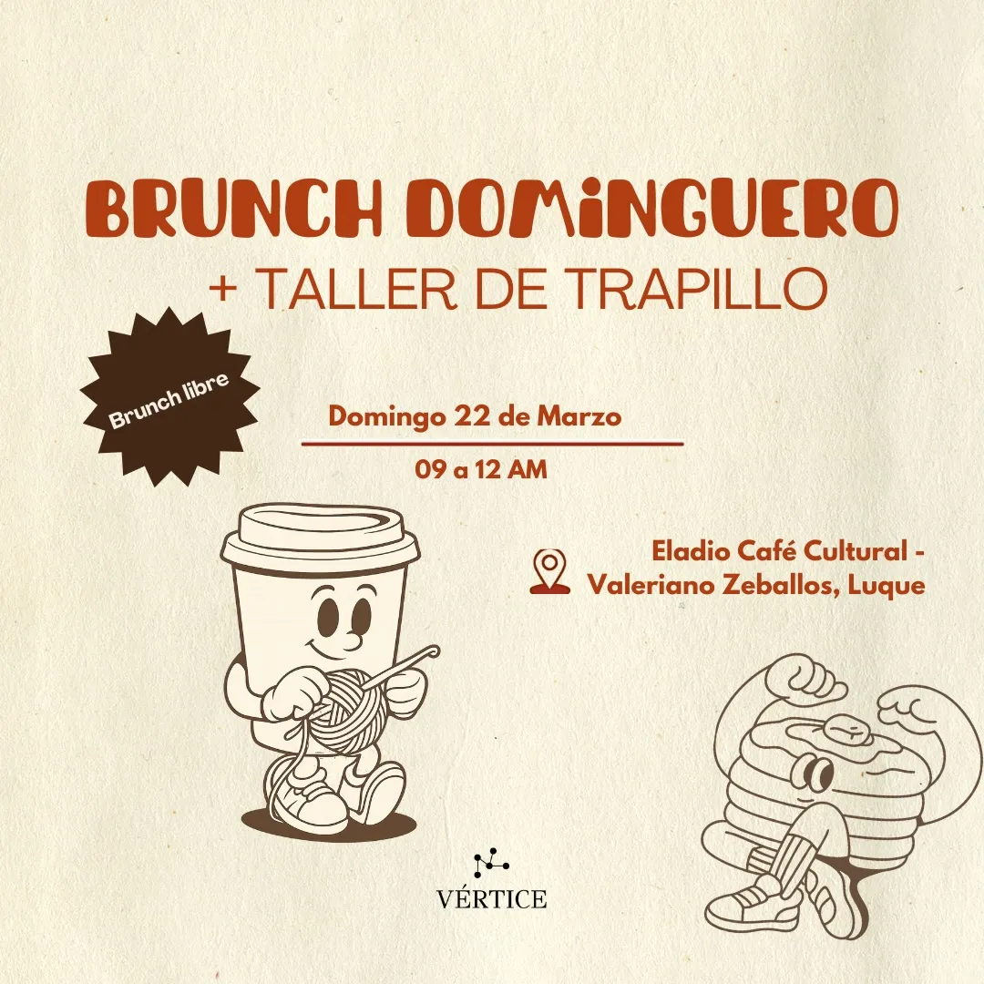 Fondo BRUNCH DOMINGUERO + TALLER DE TRAPILLO