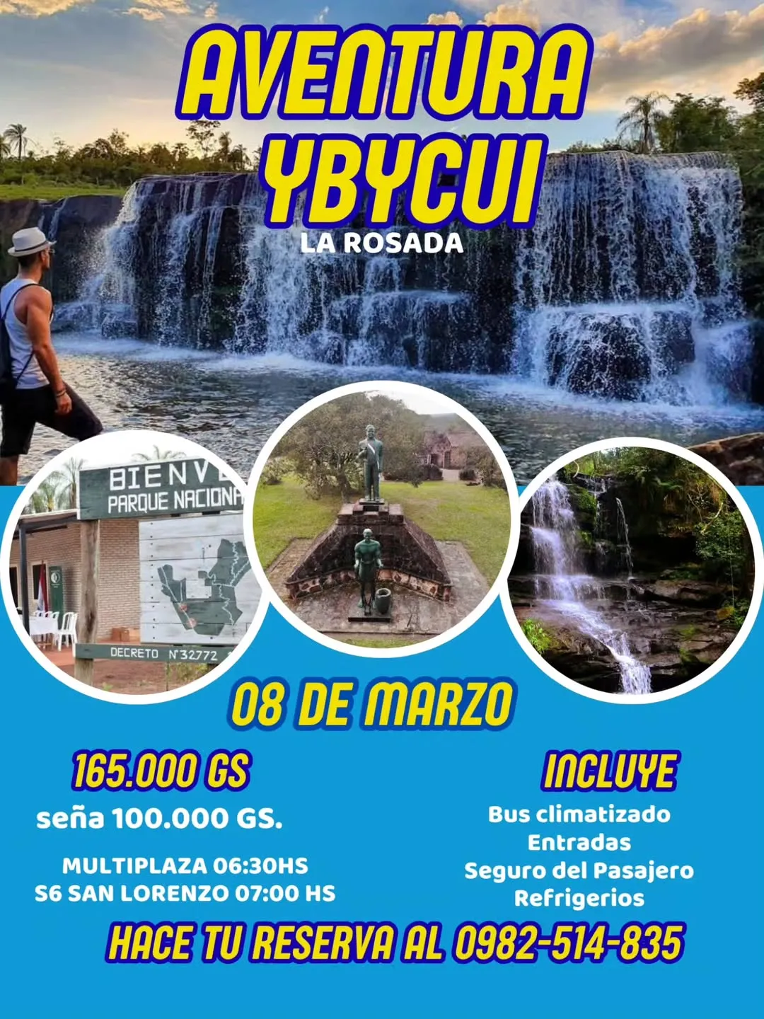 Portada AVENTURA YBYCUI - LA ROSADA