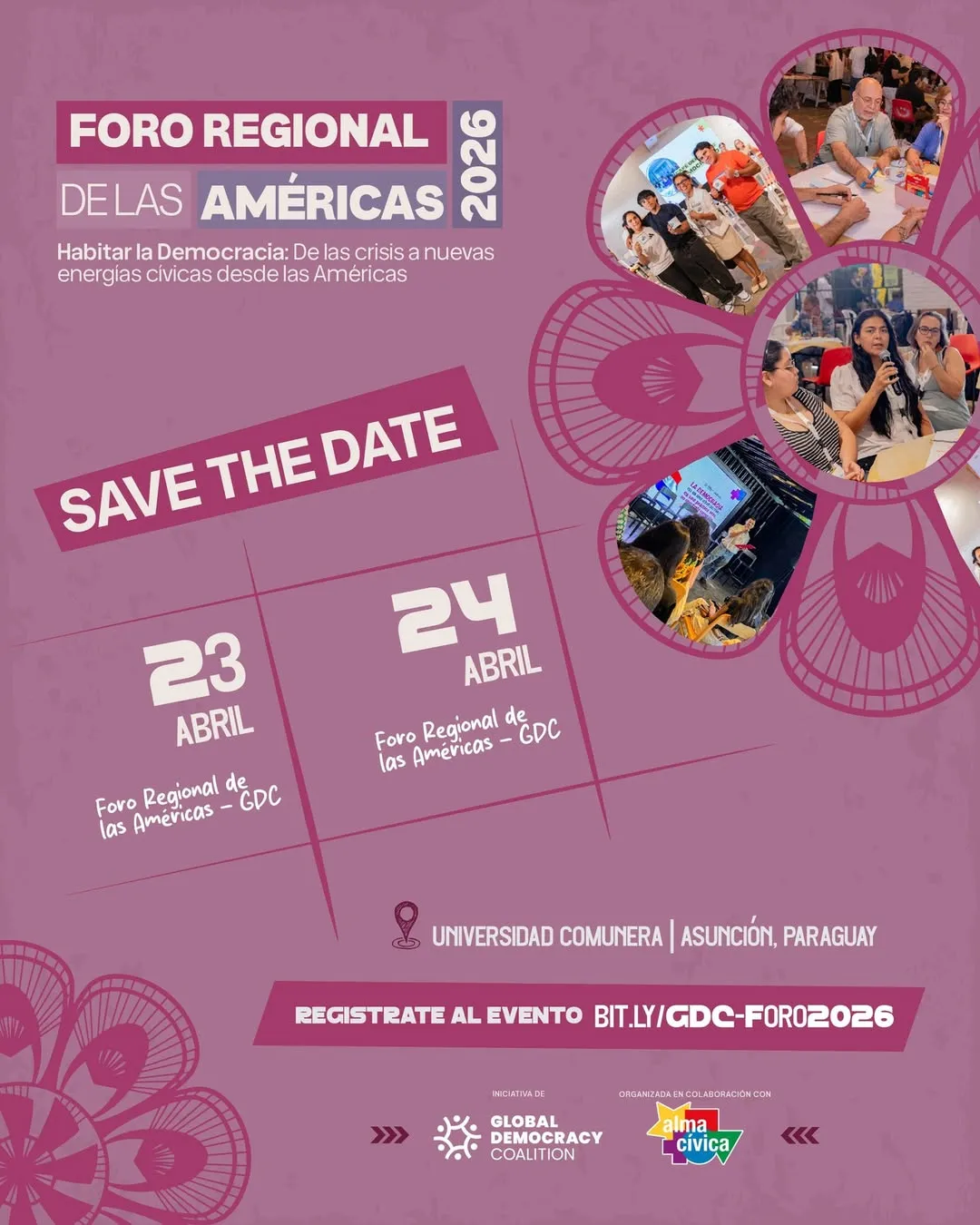 Fondo FORO REGIONAL DE LAS AMERICAS: GDC 2026