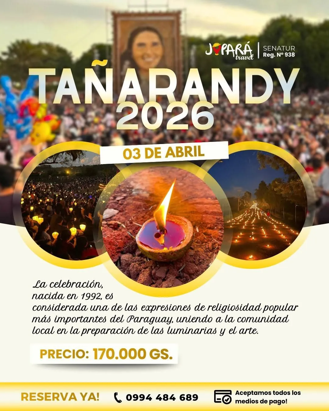 Portada TAÑARANDY 2026 - JOPARA TRAVEL