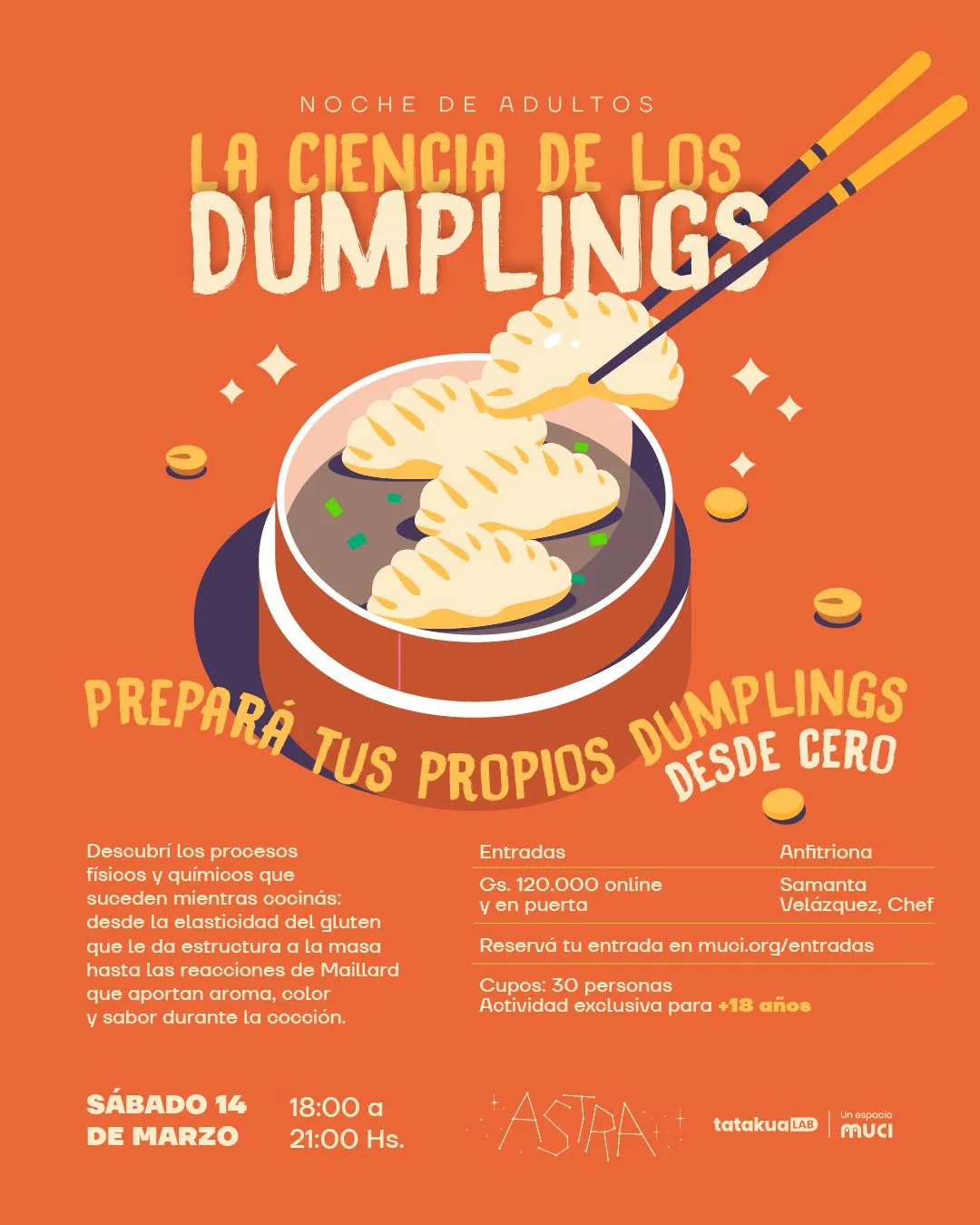 Fondo LA CIENCIA DE LOS DUMPLINGS