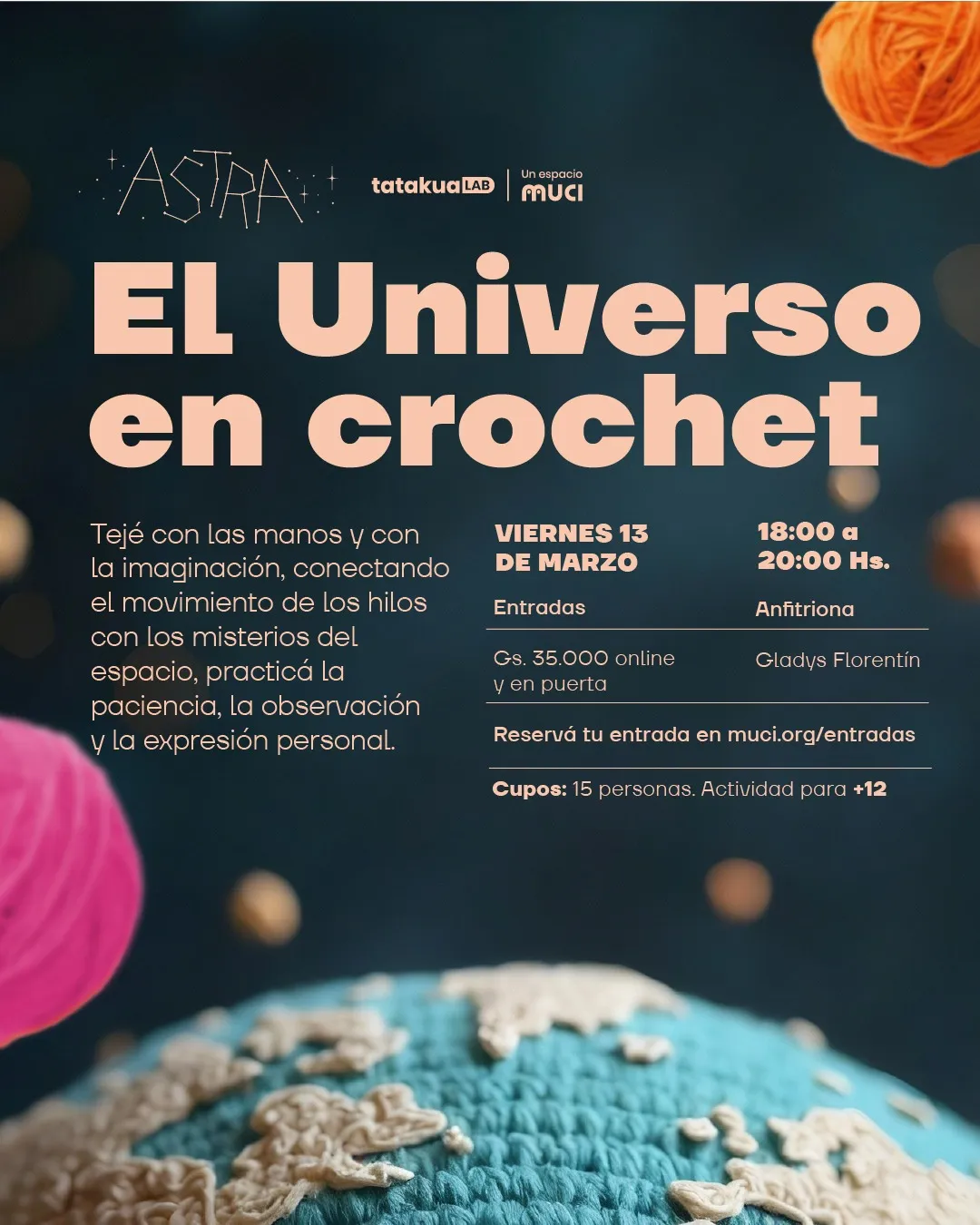 Fondo EL UNIVERSO EN CROCHET