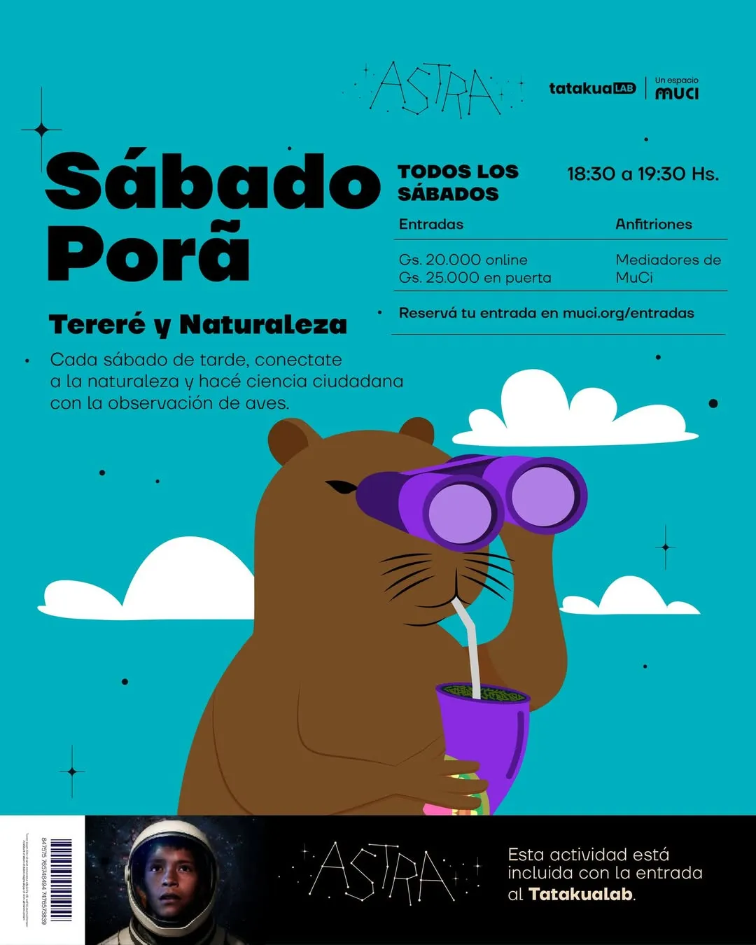 Fondo SÁBADO PORÃ - TERERÉ Y NATURALEZA