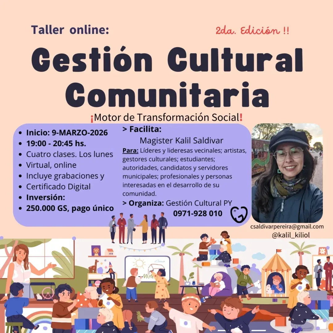 Fondo TALLER DE GESTIÓN CULTURAL COMUNITARIA