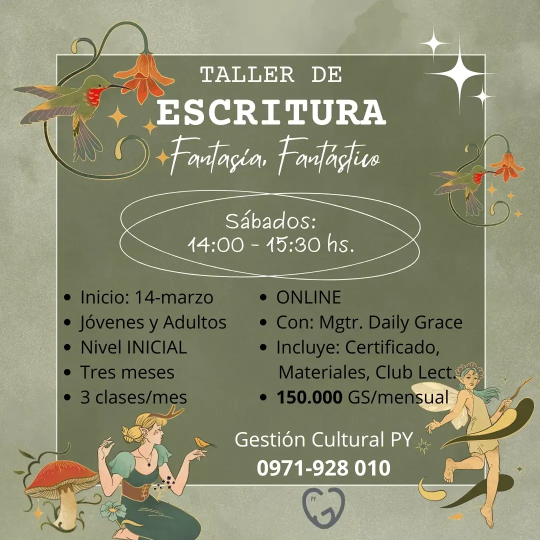 Fondo TALLER DE ESCRITURA - FANTASIA