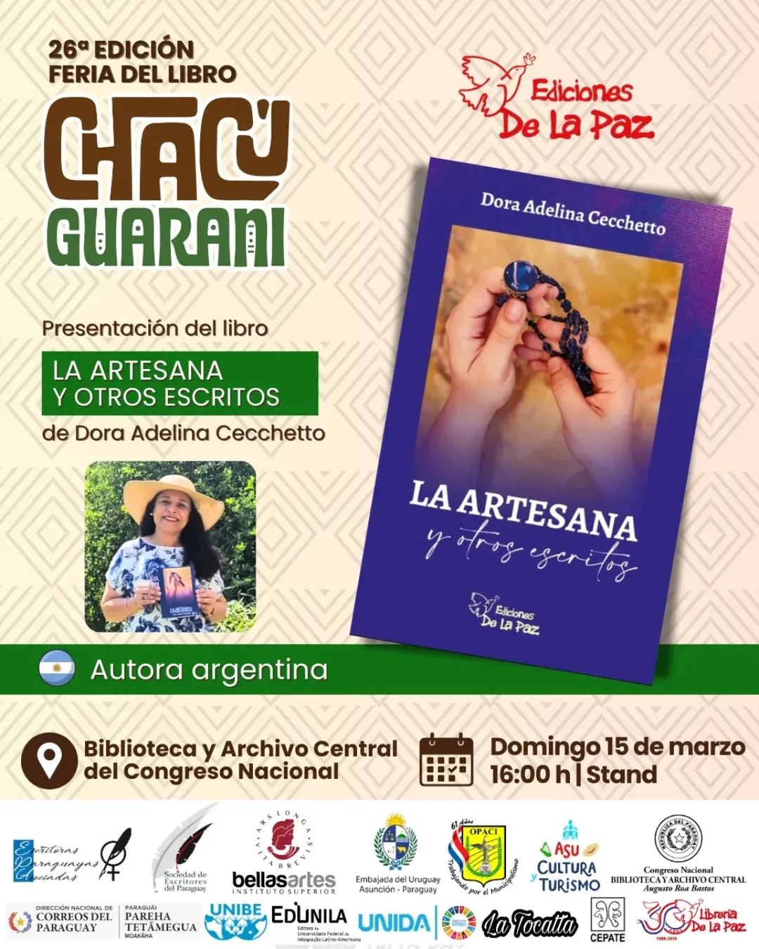 Fondo PRESENTACIÓN DEL LIBRO "LA ARTESANA Y OTROS ESCRITOS"