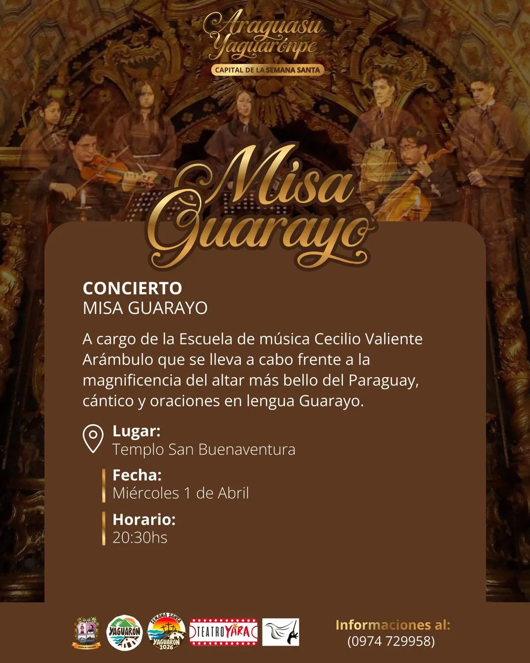Fondo MISA GUARAYO - SEMANA SANTA YAGUARON