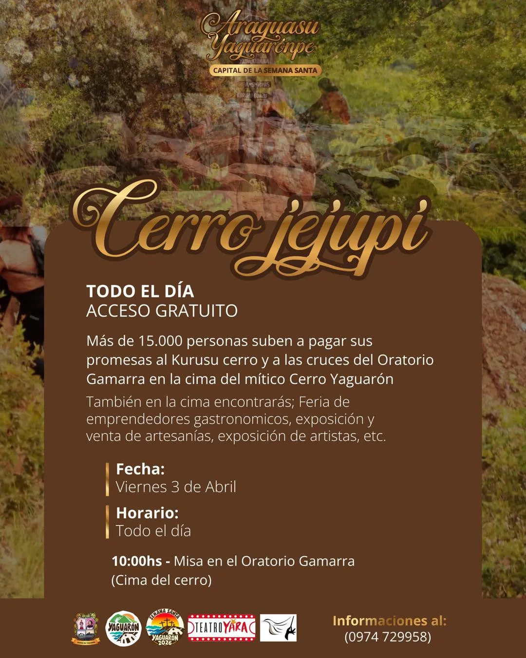 Fondo CERRO JEJUPI - SEMANA SANTA YAGUARON