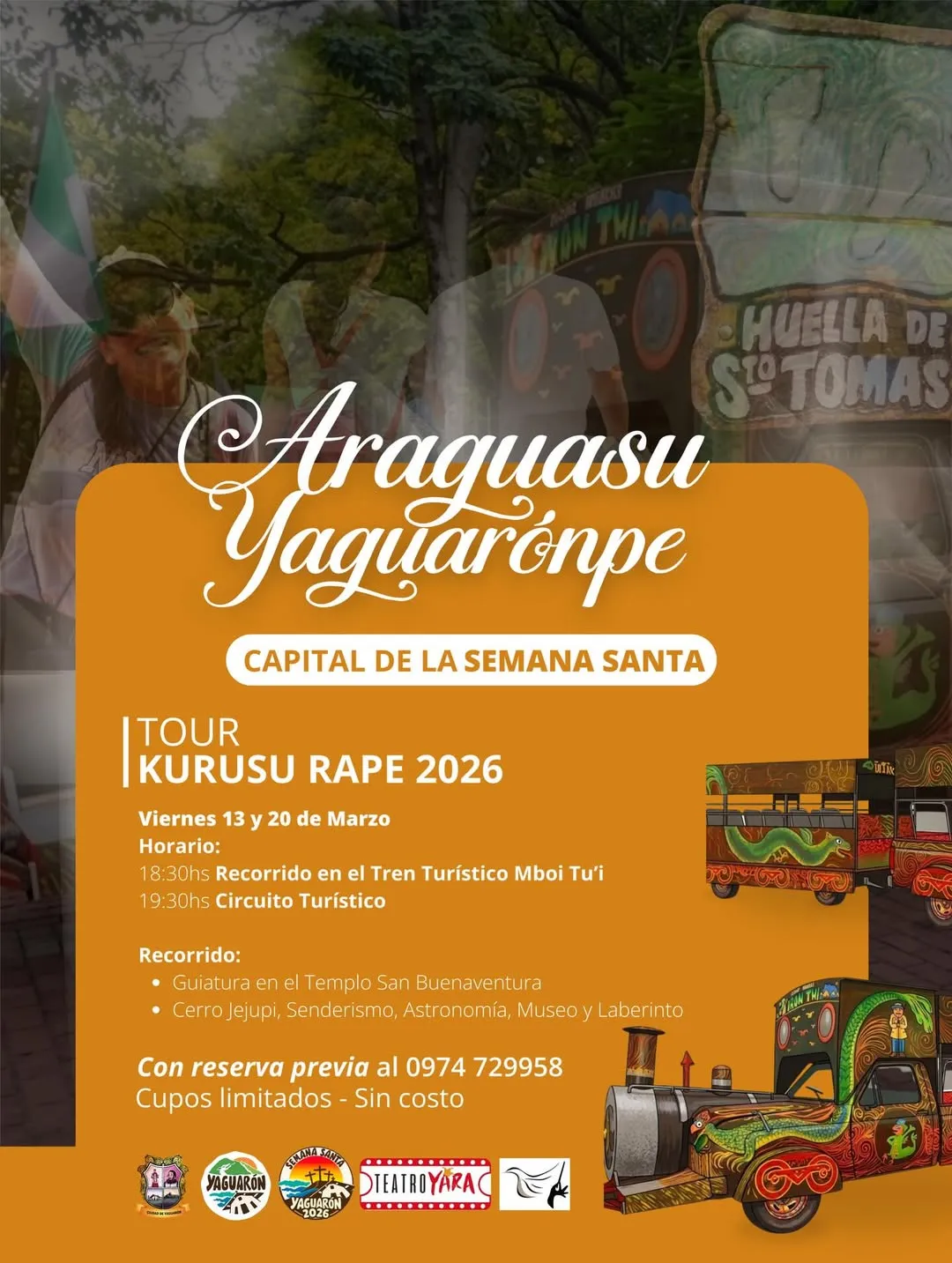 Fondo TOUR KURUSU RAPE 2026 - SEMANA SANTA YAGUARON
